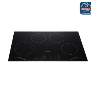 Encimera Eléctrica 4 Platos Fensa Vitrocerámica y Panel Touch FEV 4T Negra