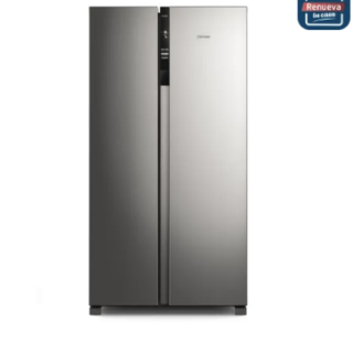 Refrigerador Fensa 529L No Frost Side By Side Inverter con AutoSense SFX530 Inox
