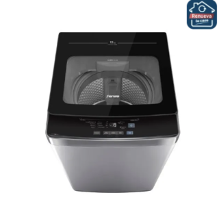 Lavadora Automática Fensa 12Kg Carga Superior Control Tiempo Premium Care 12SZ Gris