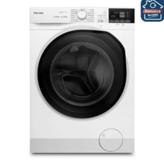 Lavadora Secadora Fensa 8Kg Carga Frontal Vapour Care y AutoSense 8WD Blanca